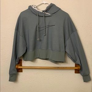 Nike cropped sweatshirt
